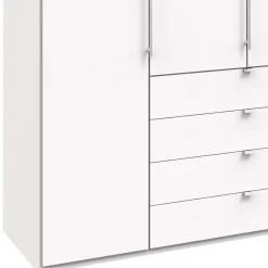 Wohnen Kleiderschränke<Kleiderschrank fürs Schlafzimmer mit Metallgriffen - Donpiave