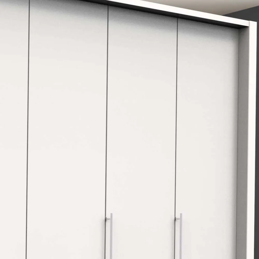 Wohnen Kleiderschränke<Kleiderschrank fürs Schlafzimmer mit Metallgriffen - Donpiave