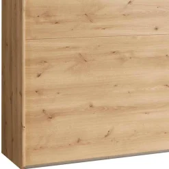 Wohnen Kleiderschränke<Kleiderschrank in Eiche Bianco & Spiegel - Paniola