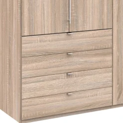 Wohnen Kleiderschränke<Kleiderschrank in Eiche Sägerau Dekor - Zayun