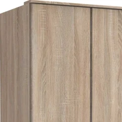 Wohnen Schränke<Kleiderschrank in Eiche Sägerau Holzoptik - Citerna