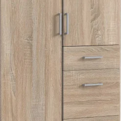 Wohnen Schränke<Kleiderschrank in Eiche Sägerau Holzoptik - Citerna