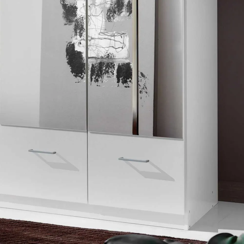 Wohnen Kleiderschränke|Schränke<Kleiderschrank Mellevos in Weiß