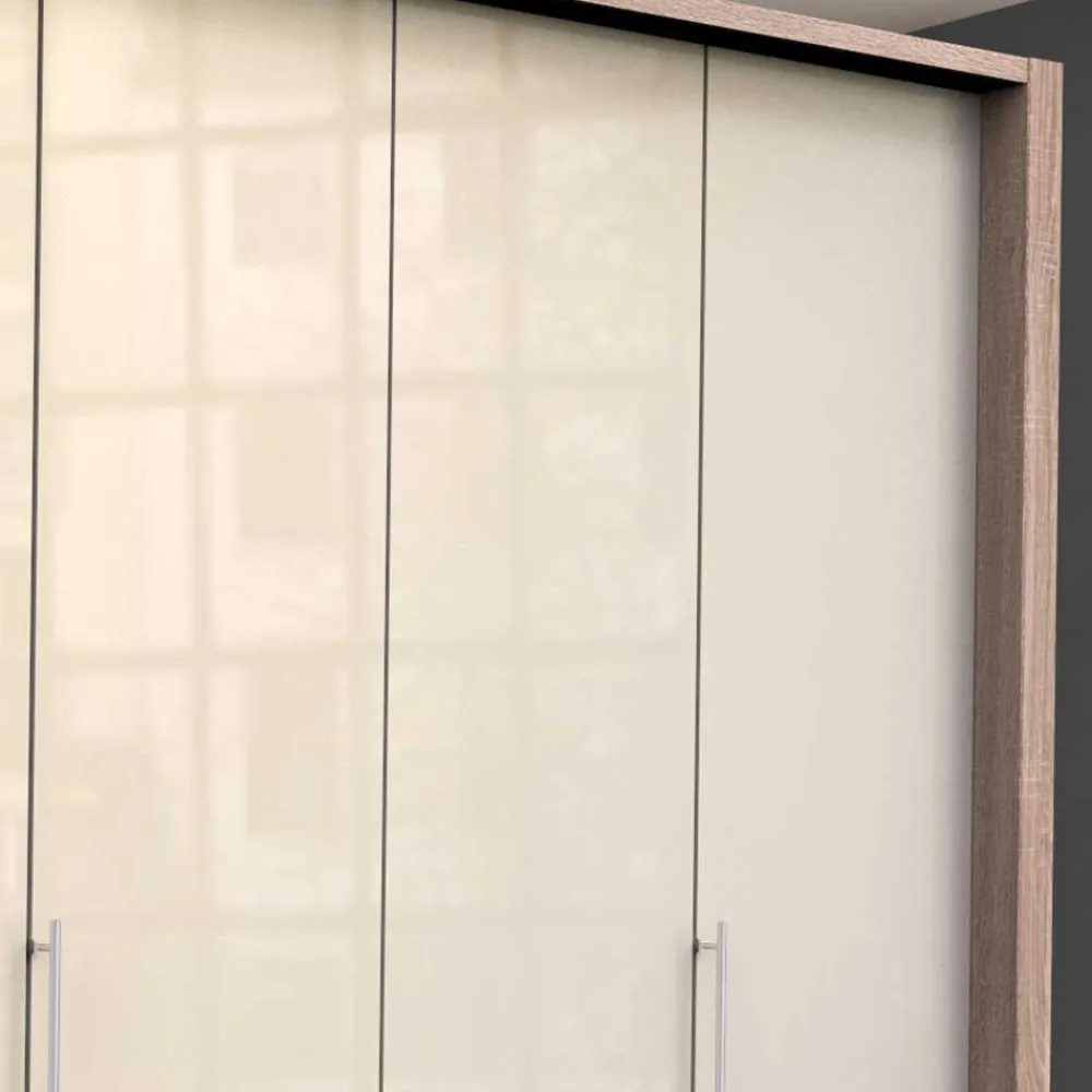 Wohnen Kleiderschränke<Kleiderschrank mit 12 Schubladen & 3 Falttüren - Rativian