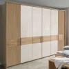 Wohnen Kleiderschränke|Schränke<Kleiderschrank mit 6 Türen 300 cm breit - Emdsiva