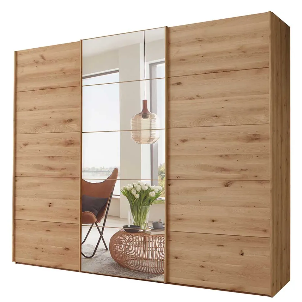 Wohnen Kleiderschränke|Schränke<Kleiderschrank mit drei Gleittüren - Formosa
