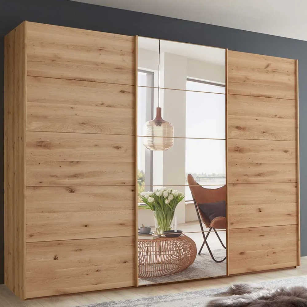 Wohnen Kleiderschränke|Schränke<Kleiderschrank mit drei Gleittüren - Formosa