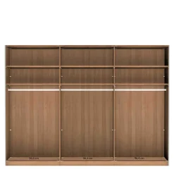 Wohnen Kleiderschränke|Schränke<Kleiderschrank mit drei Gleittüren - Formosa