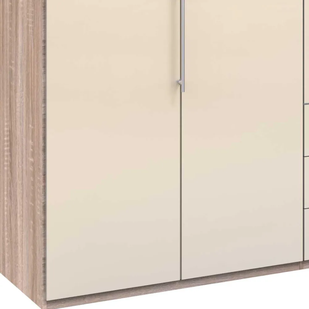 Wohnen Kleiderschränke|Schränke<Kleiderschrank mit drei Schubladen & Falttüren - Rativian II