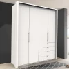 Wohnen Kleiderschränke<Kleiderschrank mit Falttüren & Schubladen - Donpiave