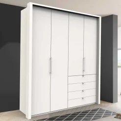 Wohnen Kleiderschränke<Kleiderschrank mit Falttüren & Schubladen - Donpiave