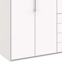 Wohnen Kleiderschränke<Kleiderschrank mit Falttüren & Schubladen - Donpiave