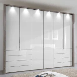 Wohnen Kleiderschränke|Schränke<Kleiderschrank mit Passepartout & LED Licht - Empresian