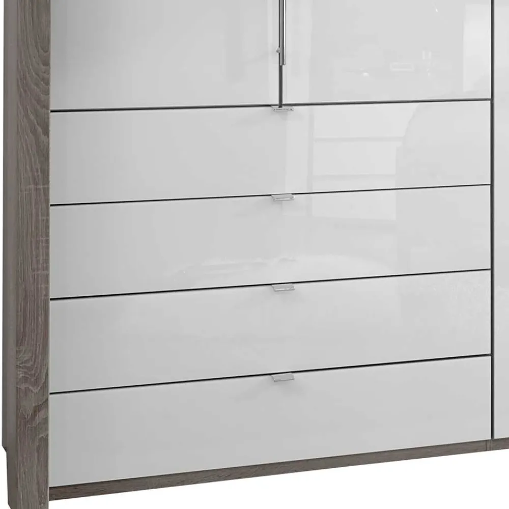 Wohnen Kleiderschränke|Schränke<Kleiderschrank mit Passepartout & LED Licht - Empresian