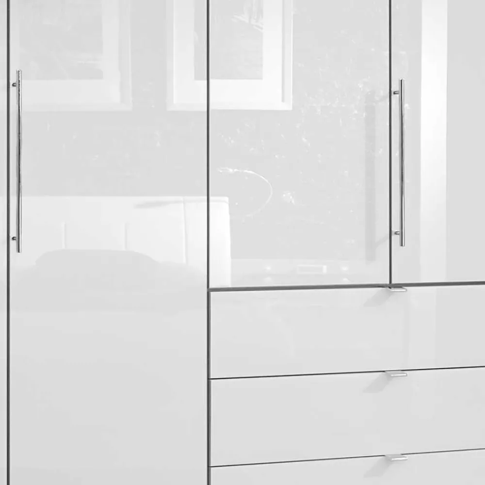 Wohnen Kleiderschränke|Schränke<Kleiderschrank mit Passepartout & LED Licht - Empresian