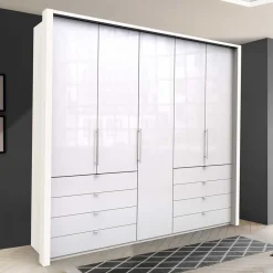 Wohnen Kleiderschränke|Schränke<Kleiderschrank mit Schubladen & Türen - Dolienca