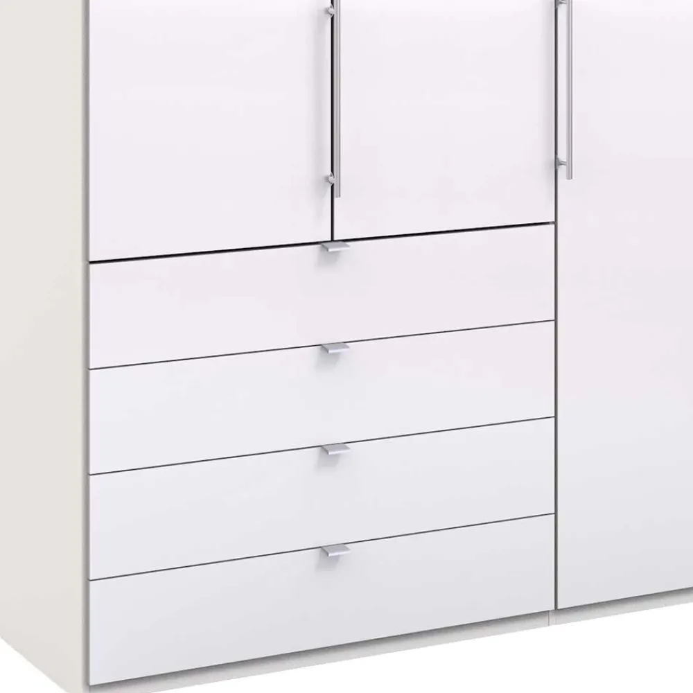 Wohnen Kleiderschränke|Schränke<Kleiderschrank mit Schubladen & Türen - Dolienca