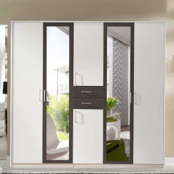 Wohnen Kleiderschränke|Schränke<Kleiderschrank mit Spiegel modern - Nikaragva