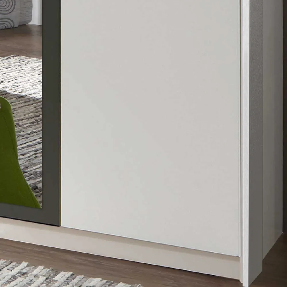 Wohnen Kleiderschränke|Schränke<Kleiderschrank mit Spiegel modern - Nikaragva