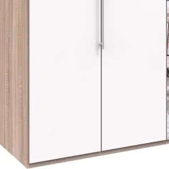 Wohnen Kleiderschränke<Kleiderschrank mit Spiegeltür & 2 Falttüren - Vaclyn