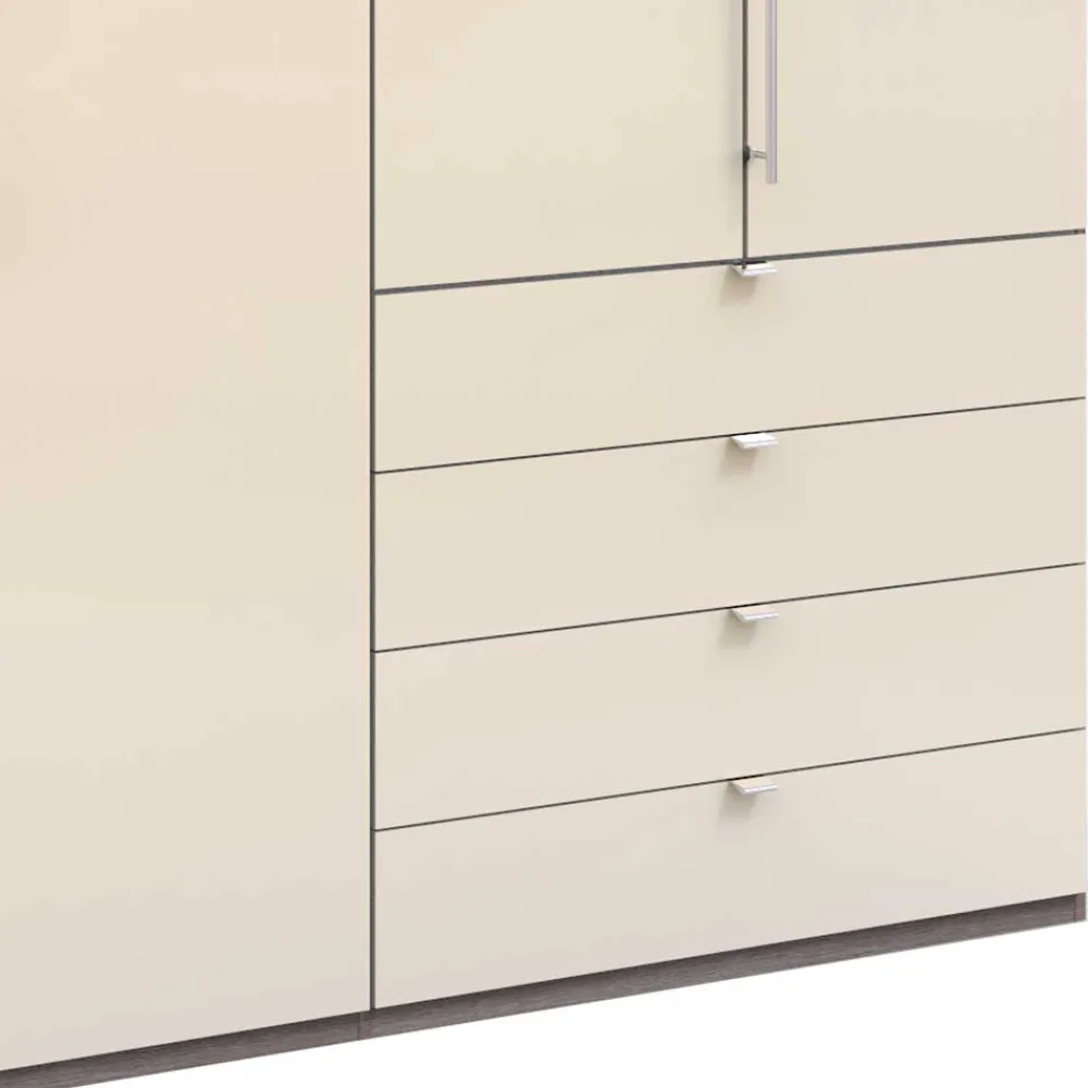 Wohnen Kleiderschränke<Kleiderschrank mit vier Schubladen mit Selbsteinzug - Wasconda