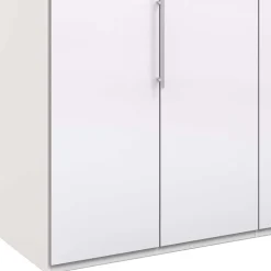 Wohnen Kleiderschränke|Schränke<Kleiderschrank mit zwei Falttüren in Weiß - Dolienca