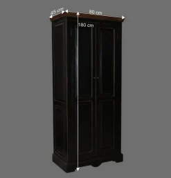 Wohnen Kleiderschränke<Kleiderschrank Sentiments in Schwarz
