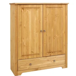 Wohnen Highboards<Kleiner Holzschrank mit 2 Türen - Imressa