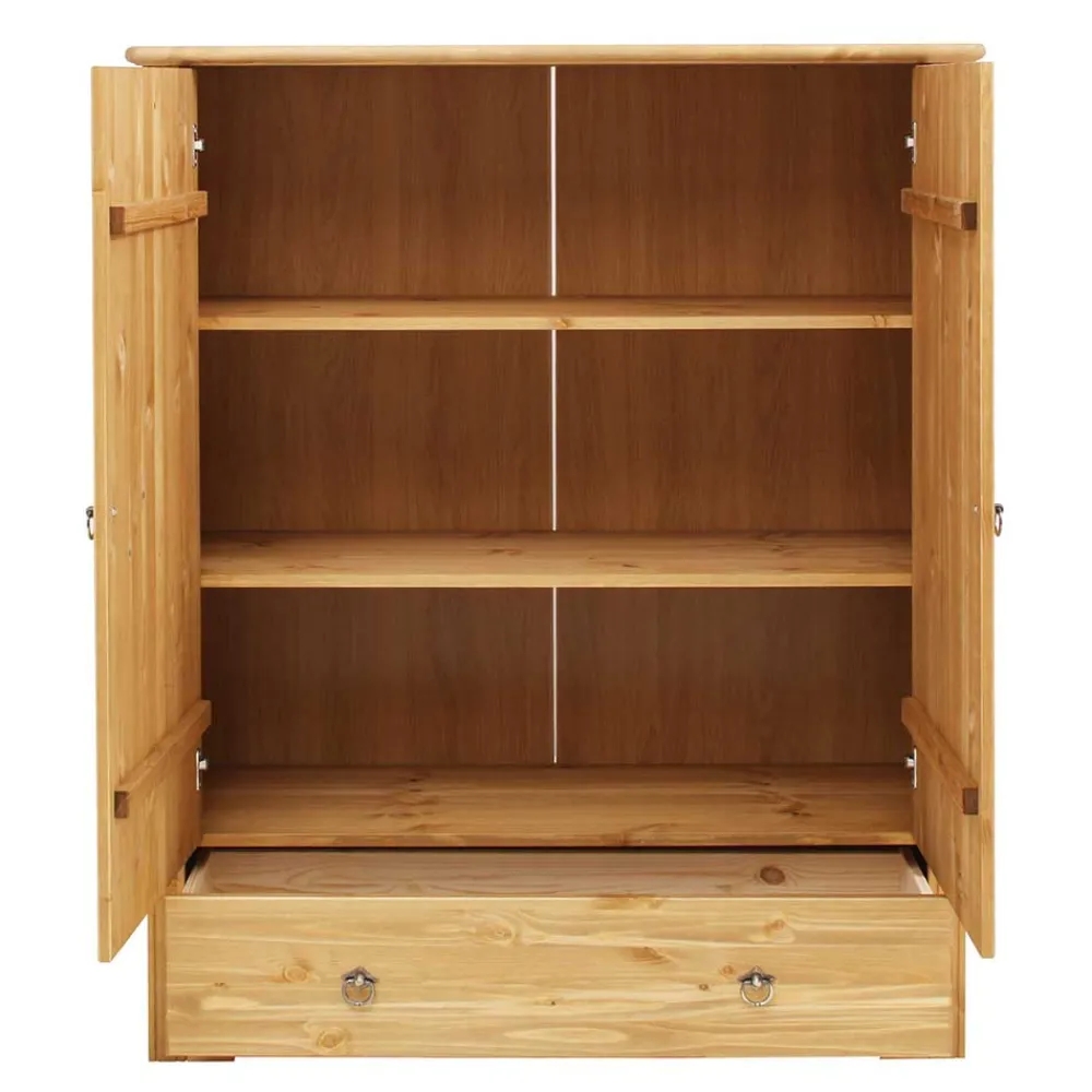 Wohnen Highboards<Kleiner Holzschrank mit 2 Türen - Imressa