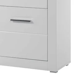 Wohnen Highboards<Kleiner Wohnraum Schrank in Weiß Hochglanz Yulis 2-türig