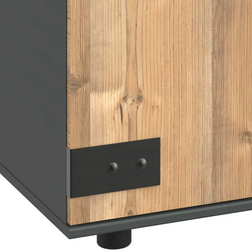 Wohnen Sideboards<Kleines Sideboard in Tannen Dekor - Ardila