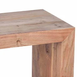 Wohnen Regale<Kleines Standregal Vislan aus Holz massiv Akazie natur