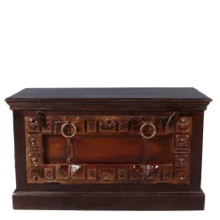 Wohnen Garderoben<Kolonialstil Garderobenmöbel Set - Solapura (dreiteilig)