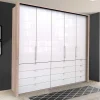 Wohnen Kleiderschränke|Schränke<Kombi Kleiderschrank mit 12 Schubkästen - Bosays