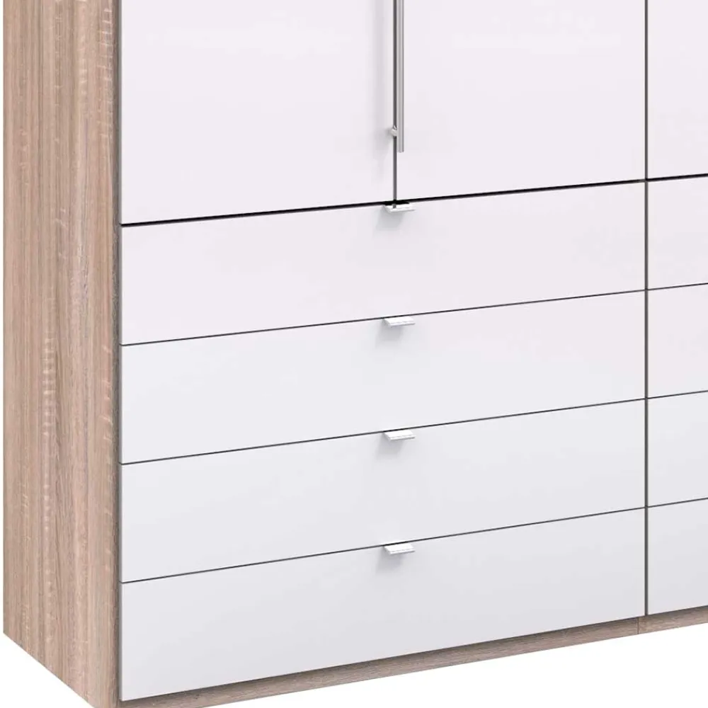 Wohnen Kleiderschränke|Schränke<Kombi Kleiderschrank mit 12 Schubkästen - Bosays