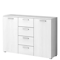 Wohnen Sideboards<Kombi Kommode in Weiß Esche Dekor - Pruducia