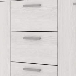 Wohnen Sideboards<Kombi Kommode in Weiß Esche Dekor - Pruducia