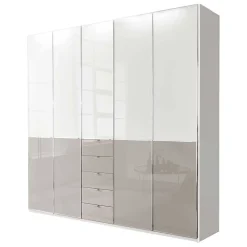 Wohnen Kleiderschränke|Schränke<Kombi-Drehtürenschrank 5-türig - Pascan