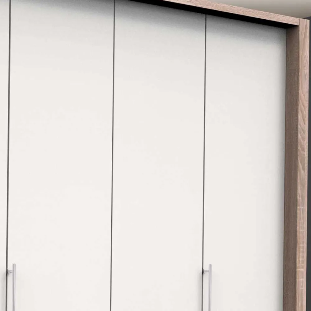Wohnen Kleiderschränke|Schränke<Kombi-Kleiderschrank 3 türig & 4 Schubladen - Vaclyn