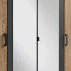 Wohnen Kleiderschränke|Schränke<Kombi-Kleiderschrank in Plankeneiche Dekor - Corpus