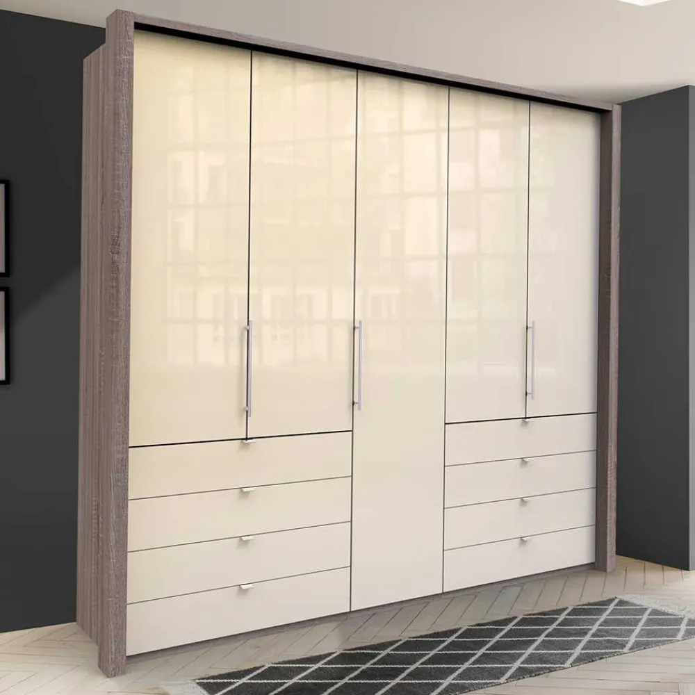 Wohnen Kleiderschränke<Kombi-Kleiderschrank mit acht Schubladen - Champ