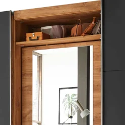 Wohnen Kleiderschränke|Schränke<Kombi-Kleiderschrank mit offenen Fächern - Bafata