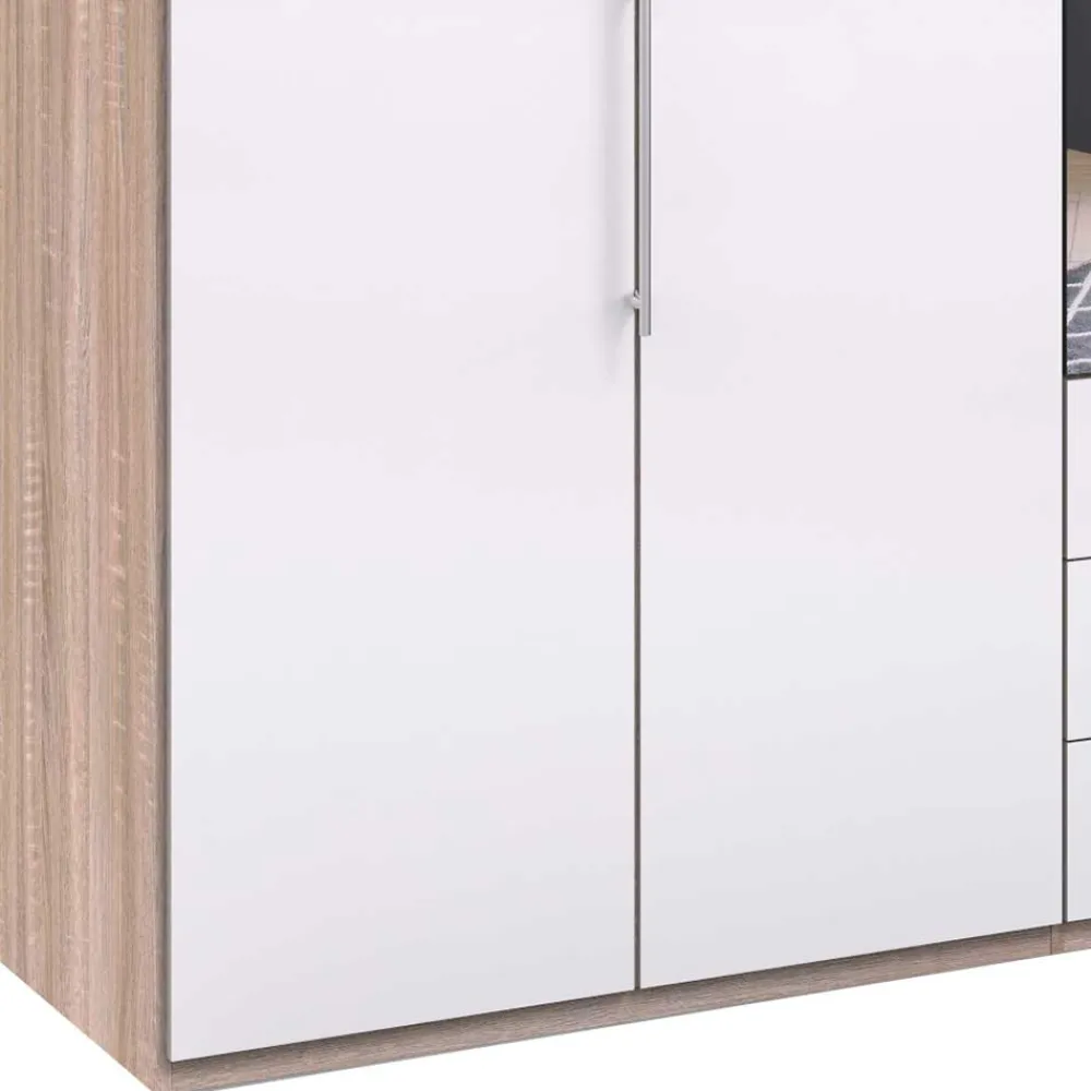 Wohnen Schränke<Kombi-Kleiderschrank mit Spiegel-Falttür - Bosays II