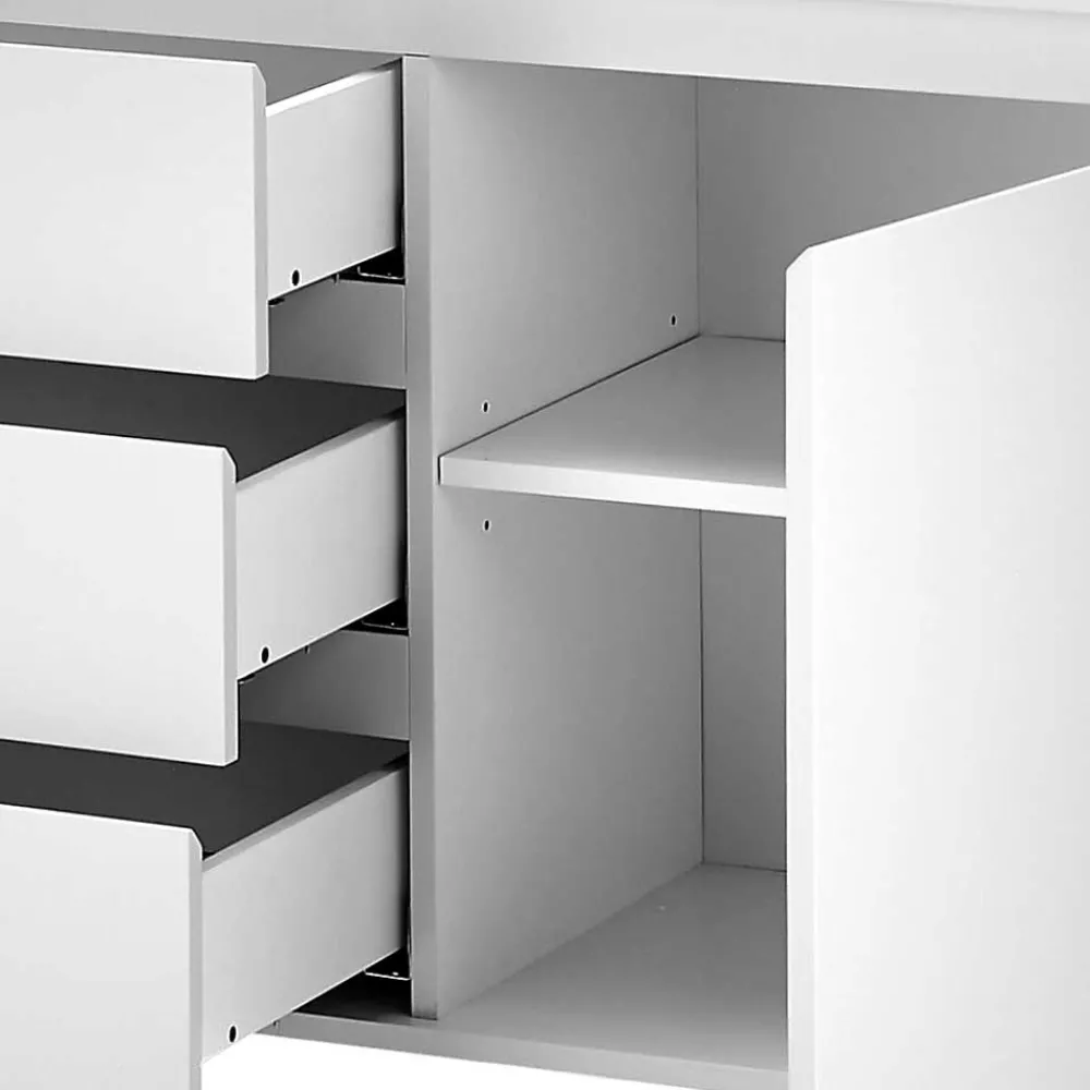Wohnen Sideboards<Kombi-Kommode 166 cm breit - Atela