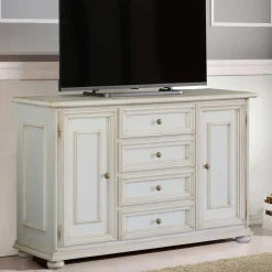 Wohnen Sideboards<Kombi-Kommode in Antikweiß - Vicina