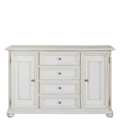 Wohnen Sideboards<Kombi-Kommode in Antikweiß - Vicina