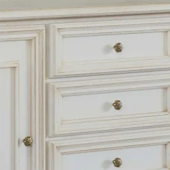Wohnen Sideboards<Kombi-Kommode in Antikweiß - Vicina