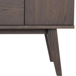 Wohnen Sideboards<Kombi-Kommode in Eiche Dunkelbraun - Lomarios