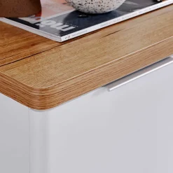 Wohnen Tv & Hifi-Möbel<Kombi-Kommode in Weiß und Kerneiche - Xuana