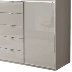 Wohnen Kleiderschränke<Kombi-Schlafzimmerschrank mit fünf Schubladen - Nucina